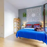 Premium En Sants A 15' Bcn Centro Y Fira Bcn דירה *